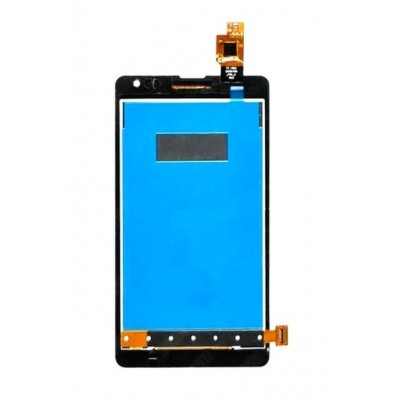 Lcd With Touch Screen For Microsoft Lumia 430 Black By - Maxbhi Com