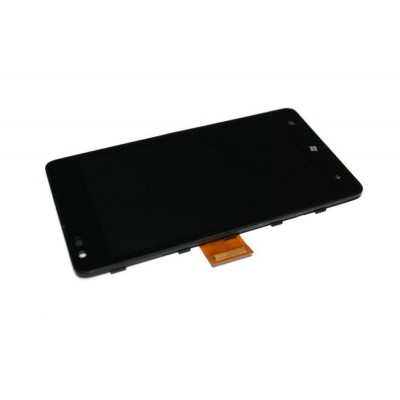 Lcd With Touch Screen For Nokia Lumia 900 Magenta By - Maxbhi Com