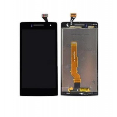Lcd With Touch Screen For Oppo Find 7 Minir6007 Black By - Maxbhi Com