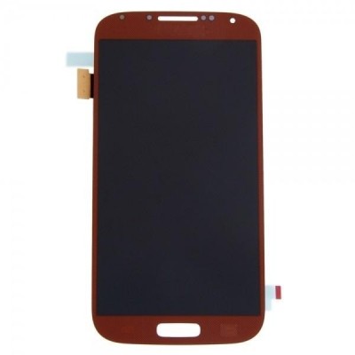 Lcd With Touch Screen For Samsung I9505 Galaxy S4 Red By - Maxbhi Com
