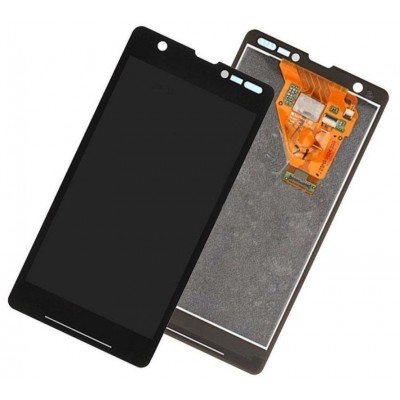 Lcd With Touch Screen For Sony Xperia Zr M36h White By - Maxbhi Com