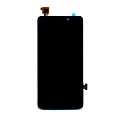 Lcd With Touch Screen For Spice Stellar 520n Mi520n Yellow By - Maxbhi Com