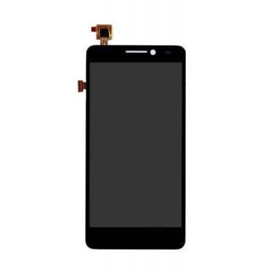 Lcd With Touch Screen For Spice Stellar Mi520 Yellow By - Maxbhi Com