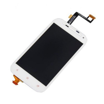 Lcd With Touch Screen For Htc One Sv C520e White By - Maxbhi Com