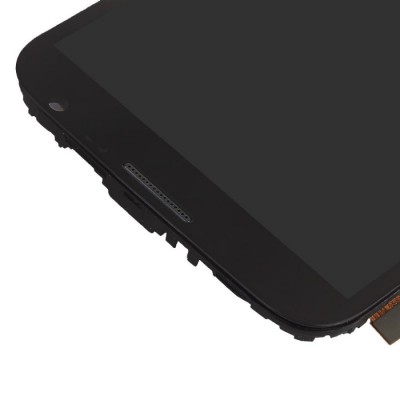 Lcd With Touch Screen For Samsung Galaxy Note Ii N7102 Black By - Maxbhi Com