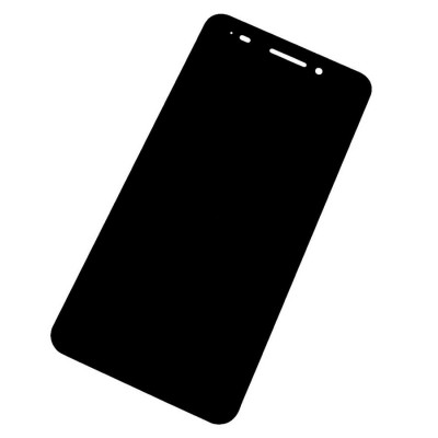 Lcd With Touch Screen For Lyf F1 Black By - Maxbhi Com