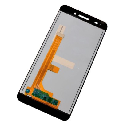 Lcd With Touch Screen For Lyf F1 Black By - Maxbhi Com