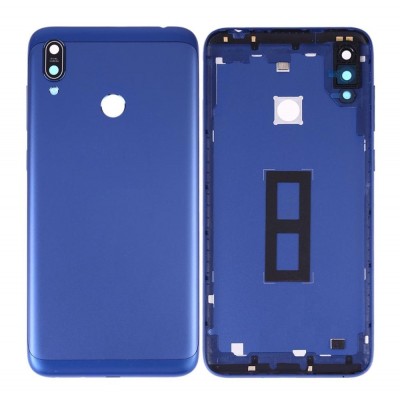 Back Panel Cover For Asus Zenfone Max M2 Zb633kl Blue - Maxbhi Com