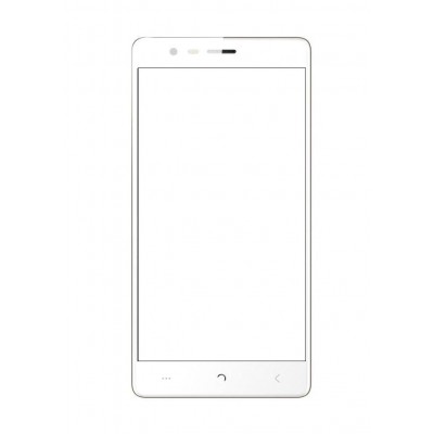 Replacement Front Glass For Lephone T26 White By - Maxbhi Com
