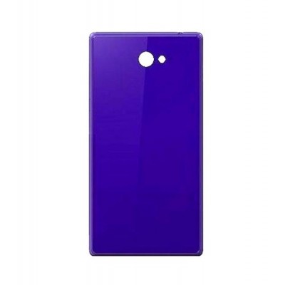 Back Panel Cover For Sony Xperia M2 Purple - Maxbhi Com
