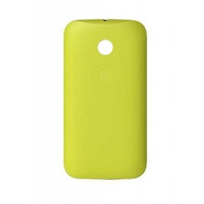Back Panel Cover For Motorola Moto E Xt1021 Yellow - Maxbhi Com