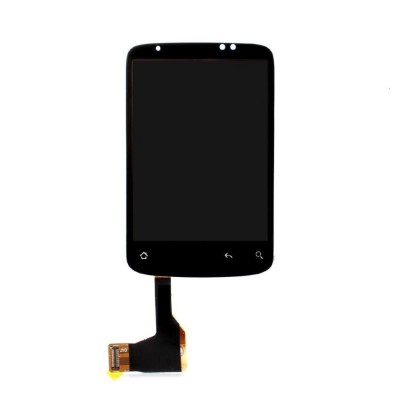 Lcd With Touch Screen For Htc Wildfire Black By - Maxbhi Com