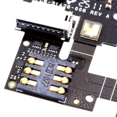 Sim Connector Flex Cable For Blackberry Torch 9850 By - Maxbhi Com