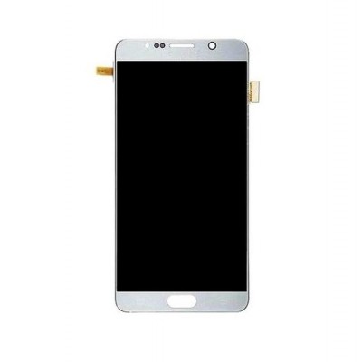 Lcd With Touch Screen For Samsung Galaxy Note 5 Silver By - Maxbhi Com
