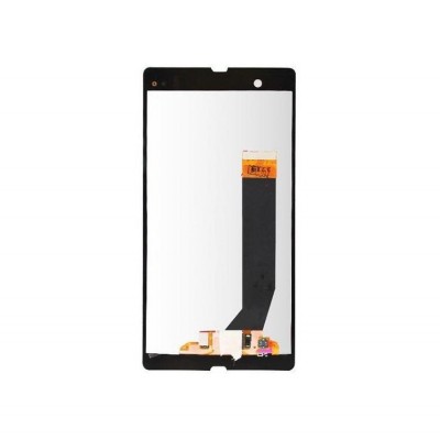 Lcd With Touch Screen For Sony Xperia Zl Lte White By - Maxbhi Com