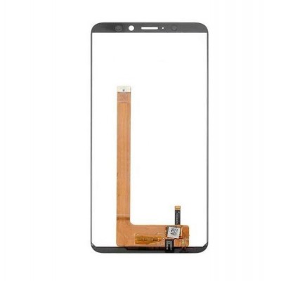 Lcd With Touch Screen For Wiko View Xl Red By - Maxbhi Com