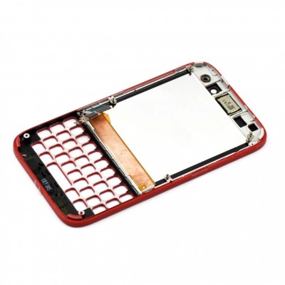 Lcd With Touch Screen For Blackberry Q5 Red By - Maxbhi Com