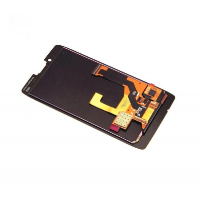 Lcd With Touch Screen For Motorola Xt926 Black By - Maxbhi Com