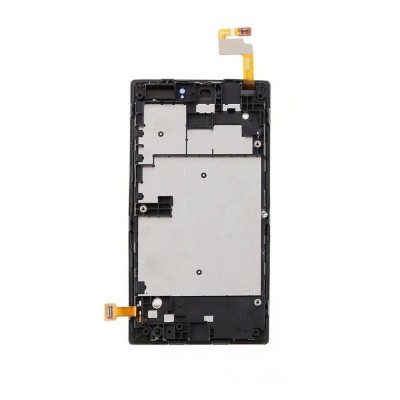 Lcd With Touch Screen For Nokia Lumia 521 Rm917 Black By - Maxbhi Com