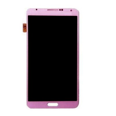Display for Samsung Galaxy Note 3 N9002 With Dual Sim Pink (Combo Folder) by Maxbhi.com