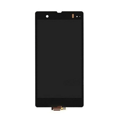 Lcd With Touch Screen For Sony Ericsson L36h Black By - Maxbhi Com