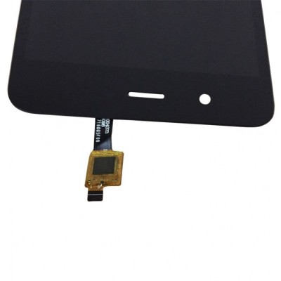 Lcd With Touch Screen For Wiko Kenny Black By - Maxbhi Com