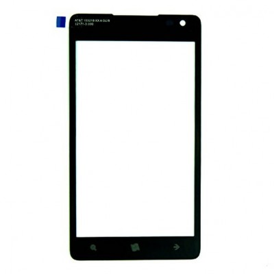 Replacement Front Glass For Nokia Lumia 900 Black By - Maxbhi Com
