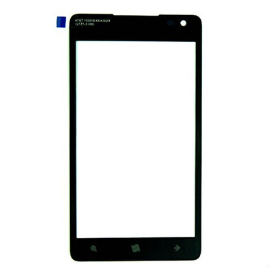 Replacement Front Glass For Nokia Lumia 900 Cyan By - Maxbhi Com