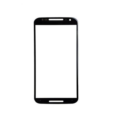 Replacement Front Glass For Motorola Moto X2 Black By - Maxbhi Com