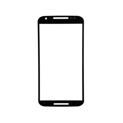 Replacement Front Glass For Motorola Moto X2 Black By - Maxbhi Com