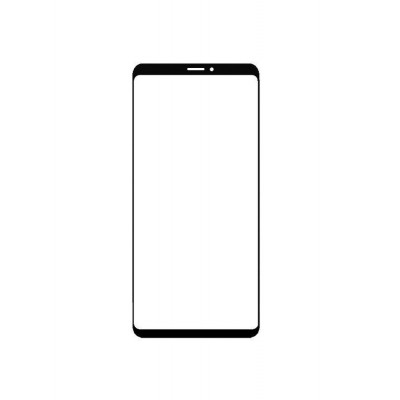 Replacement Front Glass For Honor Note 10 Black By - Maxbhi Com