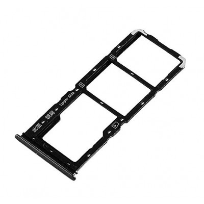 Sim Card Holder Tray For Vivo Y91 Mediatek Black - Maxbhi Com