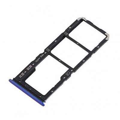 Sim Card Holder Tray For Vivo Y91 Mediatek Blue - Maxbhi Com