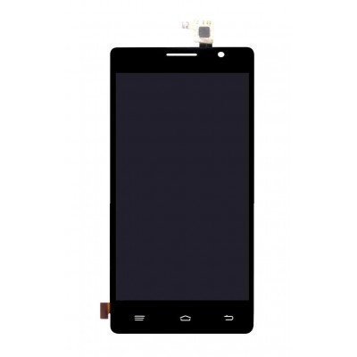Lcd With Touch Screen For Intex Aqua Power Hd Black By - Maxbhi Com