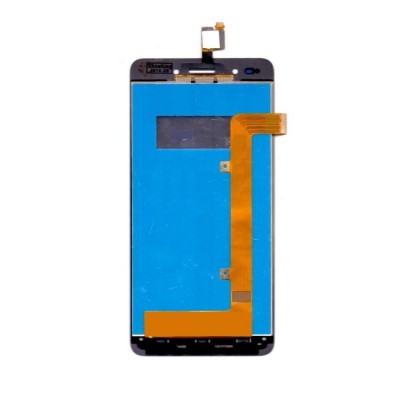 Lcd With Touch Screen For Lava X81 White By - Maxbhi Com