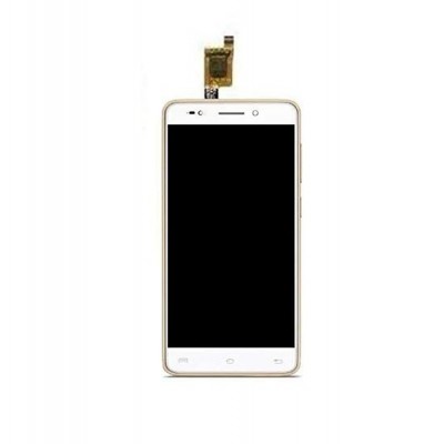 Lcd With Touch Screen For Lava X81 White By - Maxbhi Com