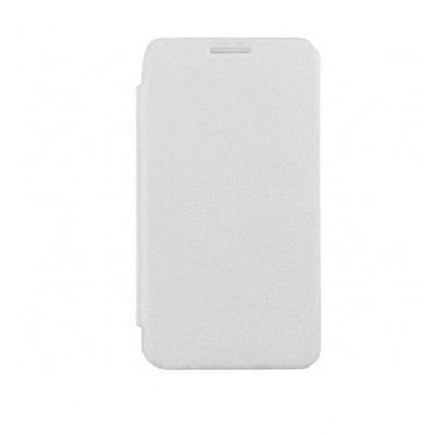 Flip Cover For Intex Lions 6 White By - Maxbhi Com