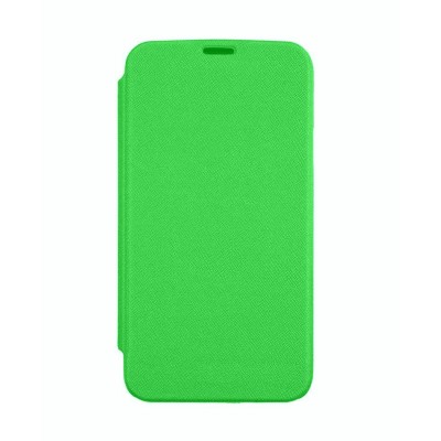 Flip Cover For Micromax Q401 Canvas Pace Mini Green By - Maxbhi Com