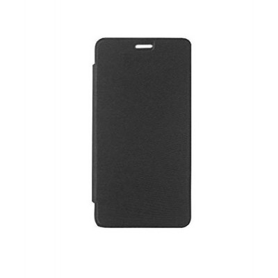 Flip Cover For Micromax Bolt Q383 Black By - Maxbhi Com