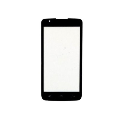Replacement Front Glass For Micromax Bolt Q383 Blue By - Maxbhi Com