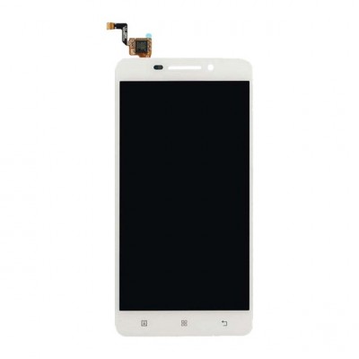 Lcd With Touch Screen For Lenovo A5000 White By - Maxbhi Com
