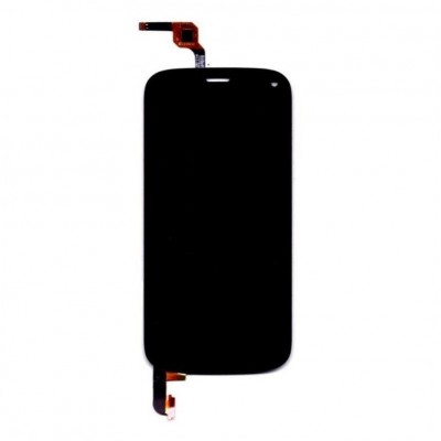 Display for Micromax Canvas Turbo A250 Black (Combo Folder) by Maxbhi.com