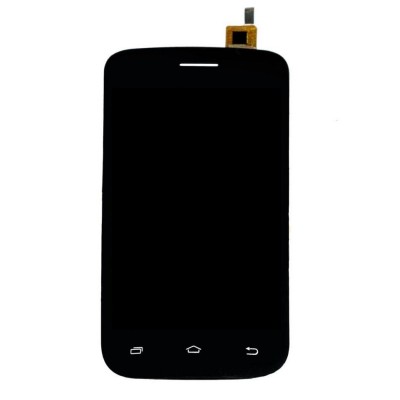 LCD with Touch Screen for Micromax X989 Grey