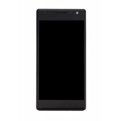 Lcd With Touch Screen For Nokia Lumia 735 Black By - Maxbhi Com