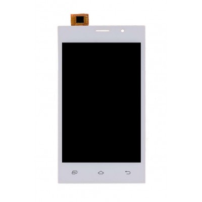 Lcd With Touch Screen For Intex Aqua Viturbo Champagne By - Maxbhi Com