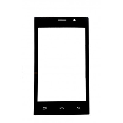 Replacement Front Glass For Intex Aqua Viturbo Black By - Maxbhi Com