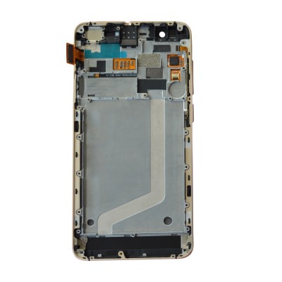 Lcd With Touch Screen For Micromax Canvas Knight 2 4g White By - Maxbhi Com