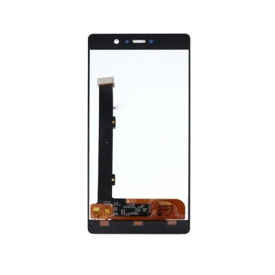 Lcd With Touch Screen For Qmobile Noir Z12 White By - Maxbhi Com