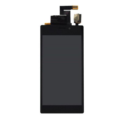 Lcd With Touch Screen For Sony Xperia M2 Dual D2302 Black By - Maxbhi Com