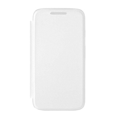 Flip Cover For Micromax Bolt Q354 White By - Maxbhi Com